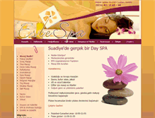 Tablet Screenshot of estespa.com